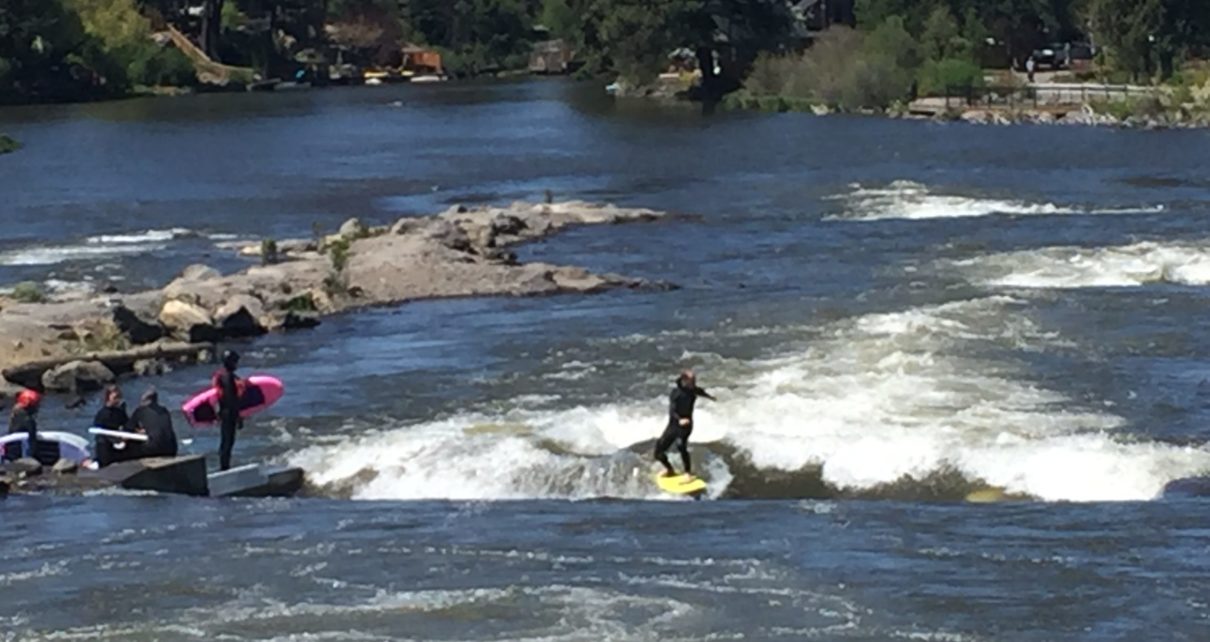 river surfing
