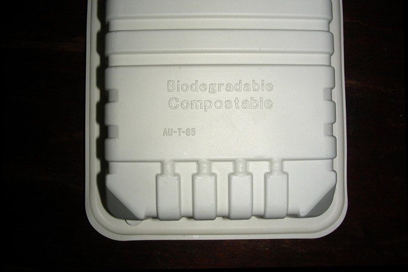 Bioplastic sample