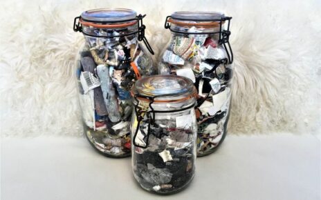 jars of trash