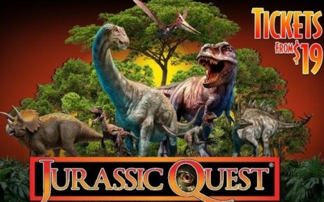 Jurassic Quest dinosaurs