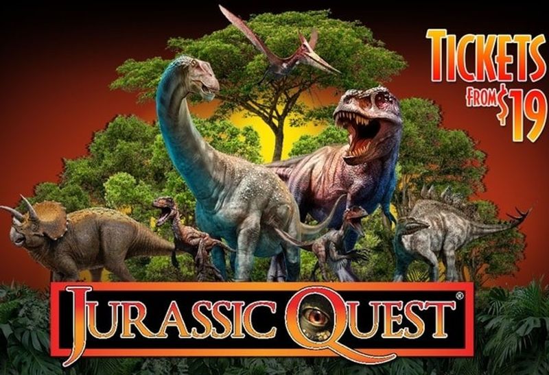 Jurassic Quest dinosaurs