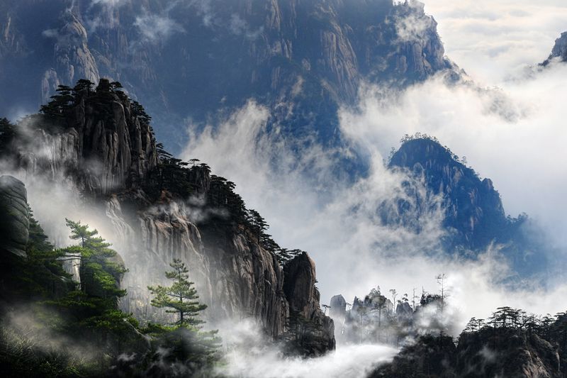 mountains in China